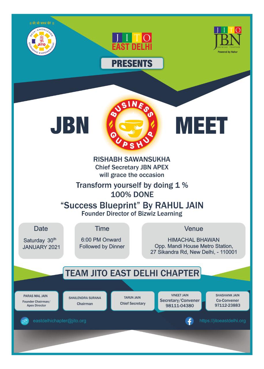 JBN Webinar on Transform Your Potential 